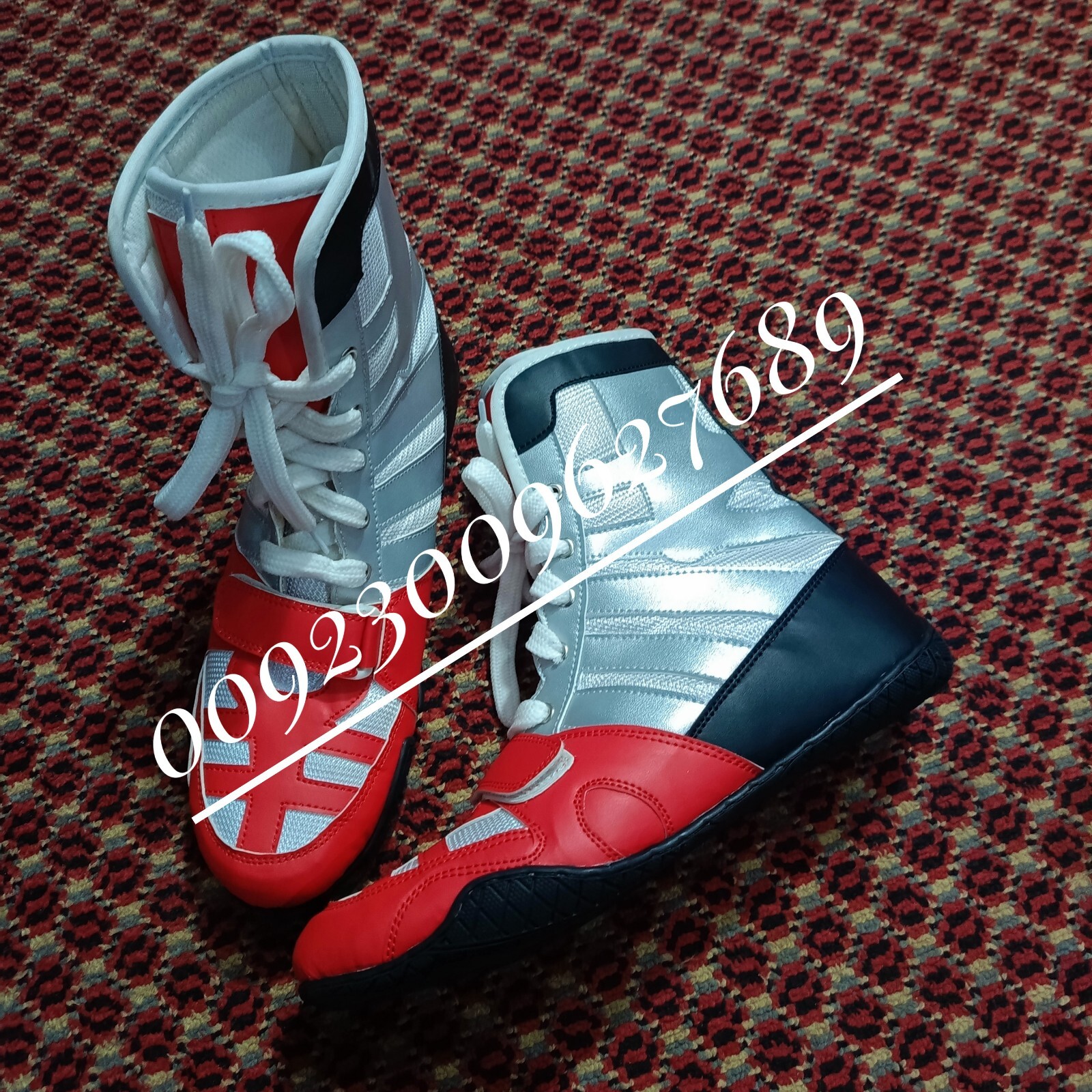 High quality boxing shoes Available In All Sizes With Custom Logo Design Name