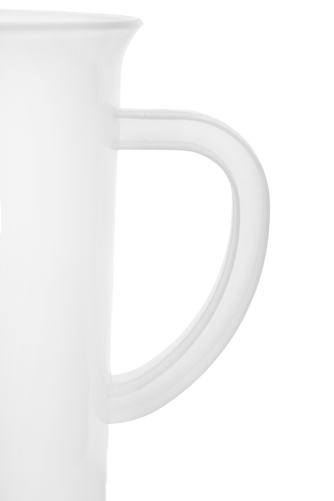 Measuring Jug, 500ml - Polypropylene Plastic - Raised Graduations - Eisco Labs