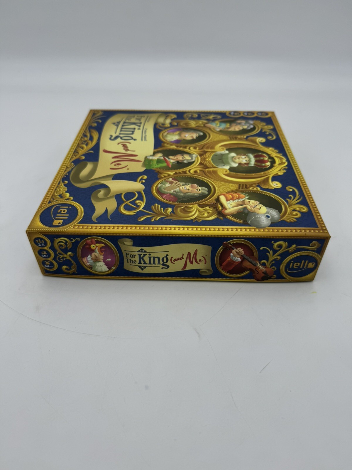 For the King (and Me) Card/Board Strategy Game Mint Condition Complete
