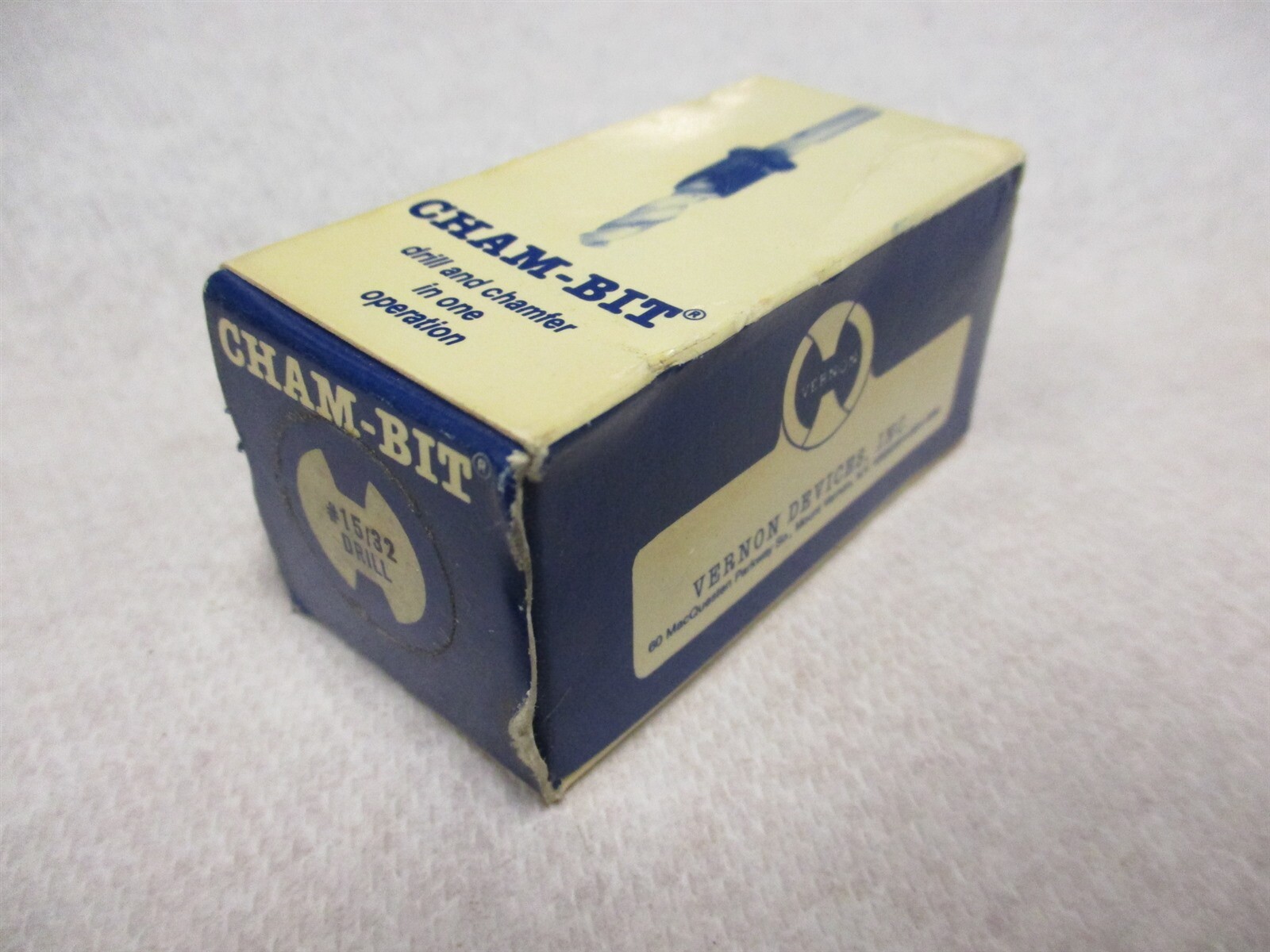 Vernon Devices CCH4680 15/32" Cham-Bit Adjustable Depth Drill Counter Sink