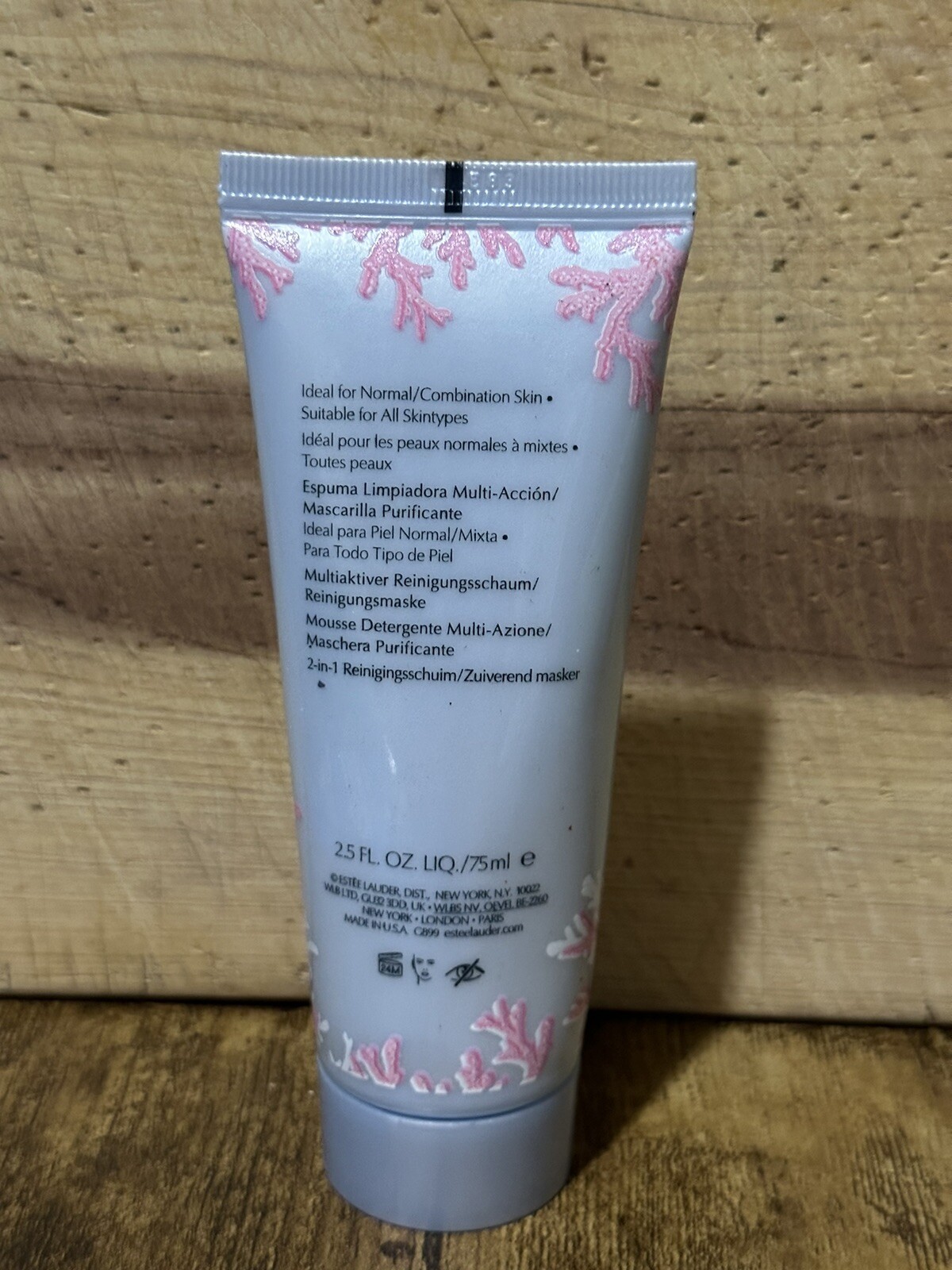 Estée Lauder- Perfectly Clean Multi-Action Foam Cleanser Purifying Mask 2.5oz