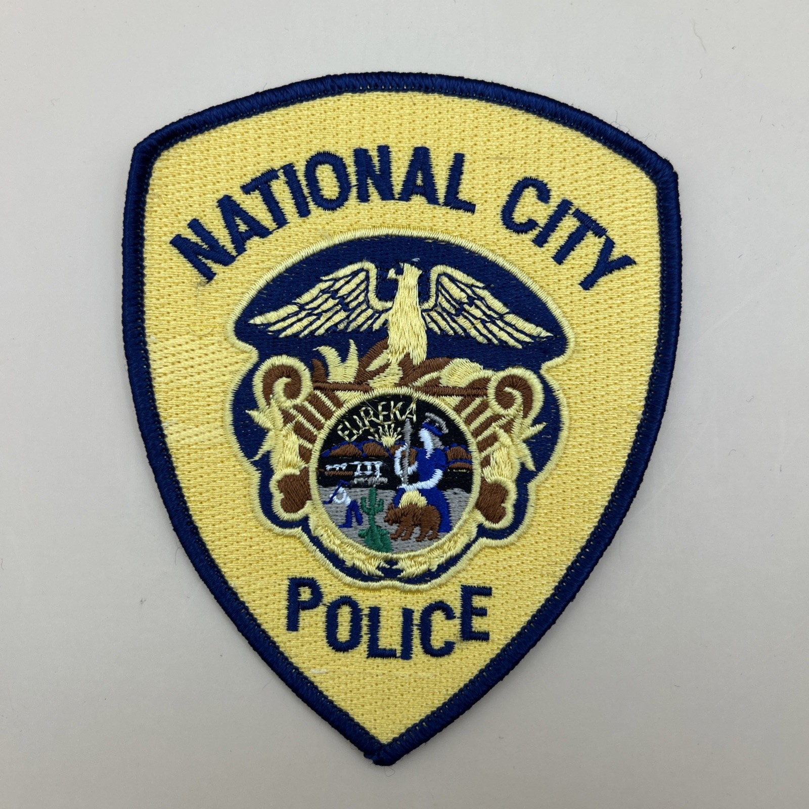 National City California Police Patch