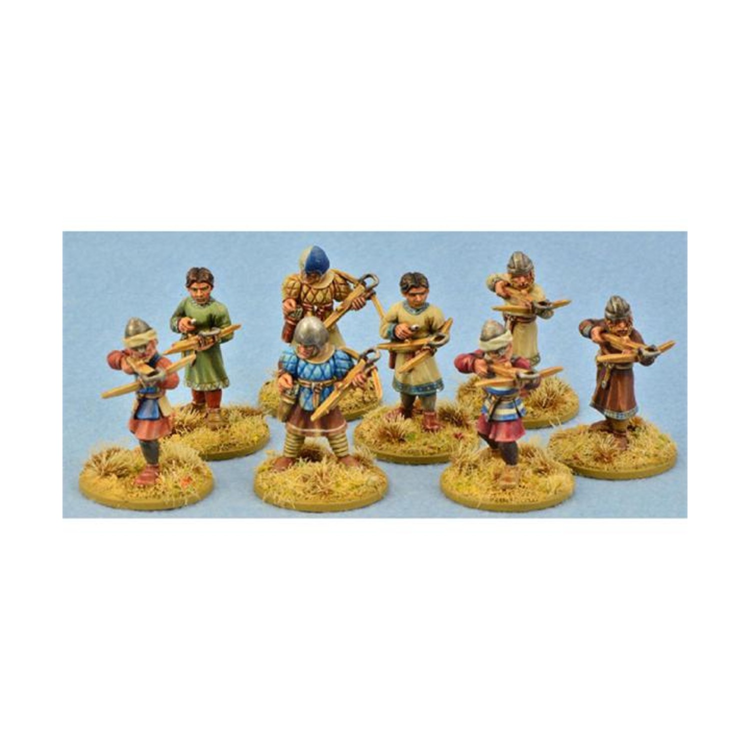 Gripping Beast Saga Mini 28mm Milites Christi - Sergeants w/Crossbows Pack New