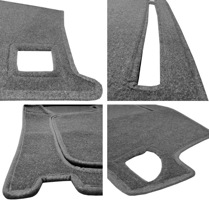 Fit 2000-2004 TOYOTA TUNDRA DASH COVER MAT DASHBOARD PAD / CHARCOAL GREY