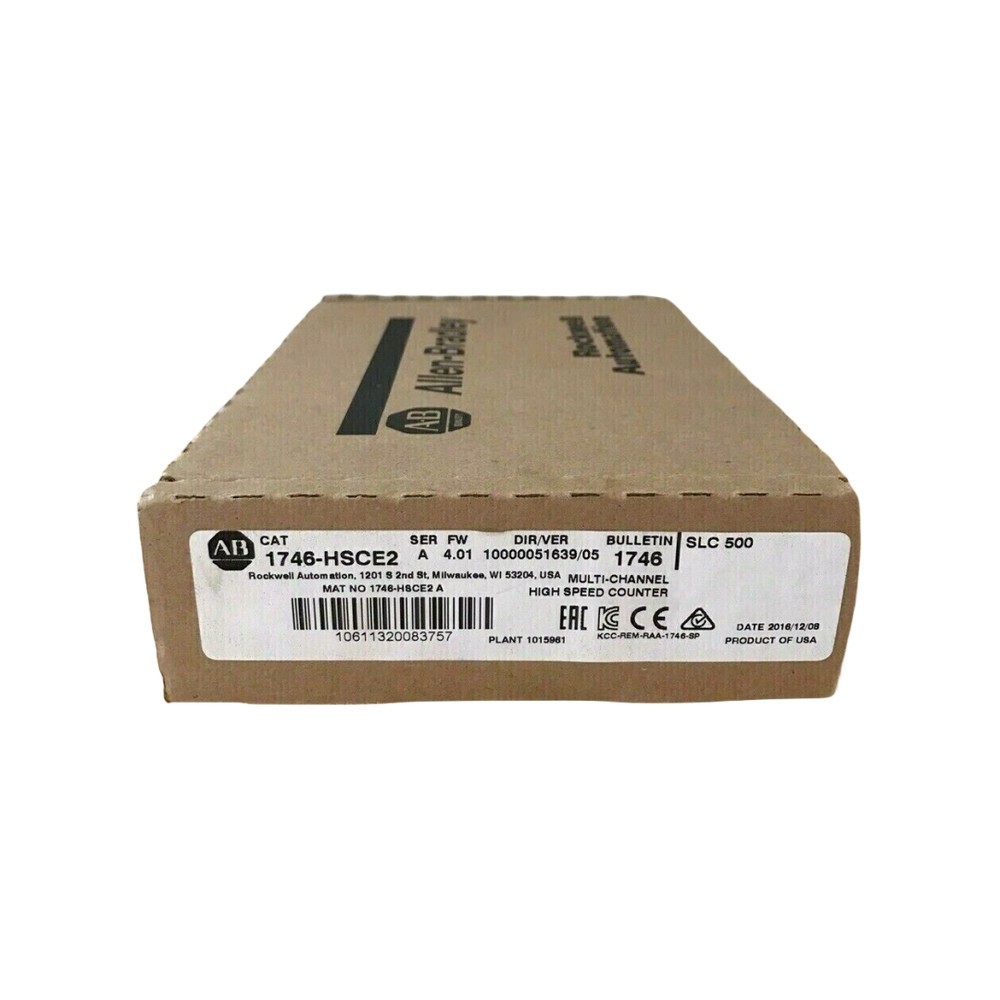 New Allen-Bradley 1746-HSCE2 Multi-Channel High Speed Counter Module US Free Tax