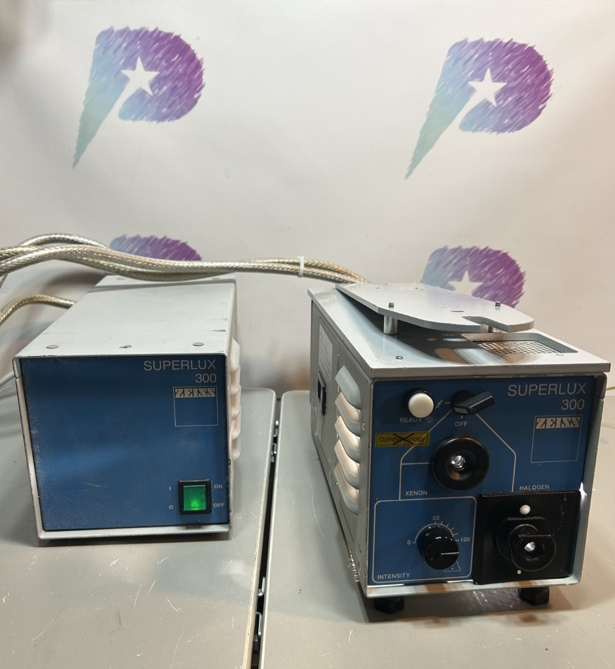 Zeiss Superlux 300 Light source and Transformer for Surgical Microscope - Bulb!