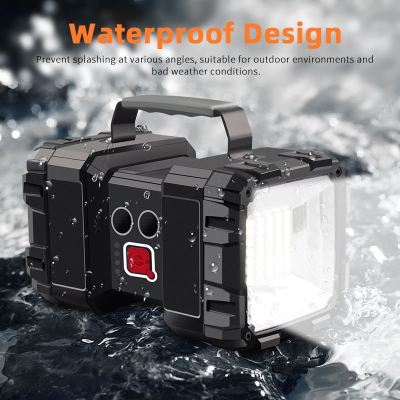 Portable Handheld Super Bright LED Searchlight Spotlight Flashlight Rechargeable