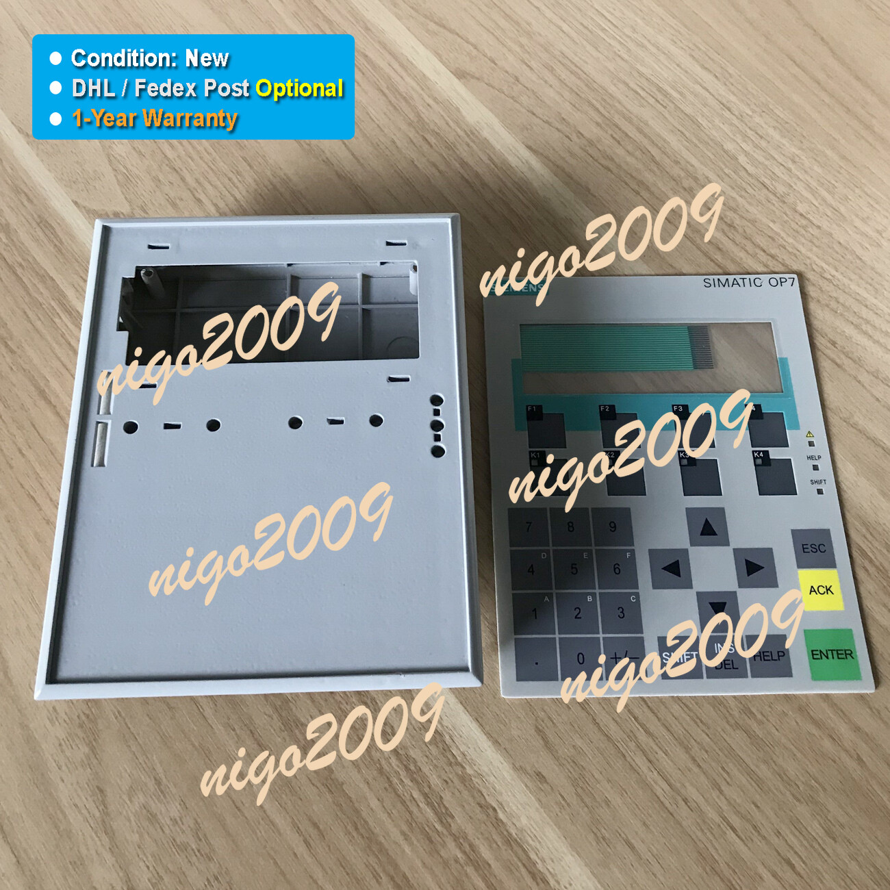 Fit for SIEMENS Operator Panel OP7-PP 6AV3607-5AA00-0AC0 Plastic Cover Membrane