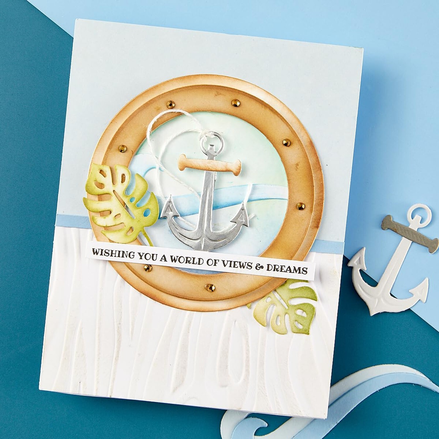 Spellbinders Coastal Escape View Etched Dies, Metal
