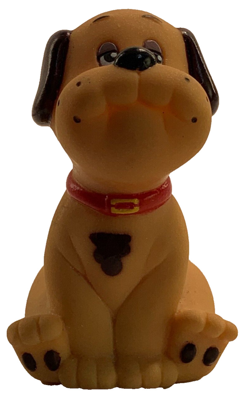 1980-90s Collectible Pencil Sharpener Pound Puppy Tan Dog Great Wall PSF5