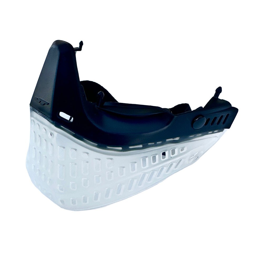 JT Spectra Proflex SE Paintball Goggle Part Ice Series Clear Skirt w/ Black Nose