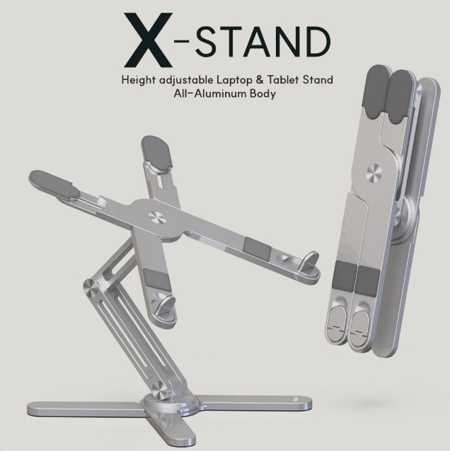 VOIA X-STAND Portable Laptop & Tablet Stand 3 Colors Adjustable Foldable ​​360°