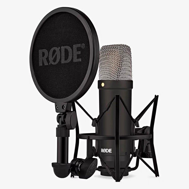 NT1 Signature series Condenser Studio Microphone Kit, XLR , Shock Mount , POP