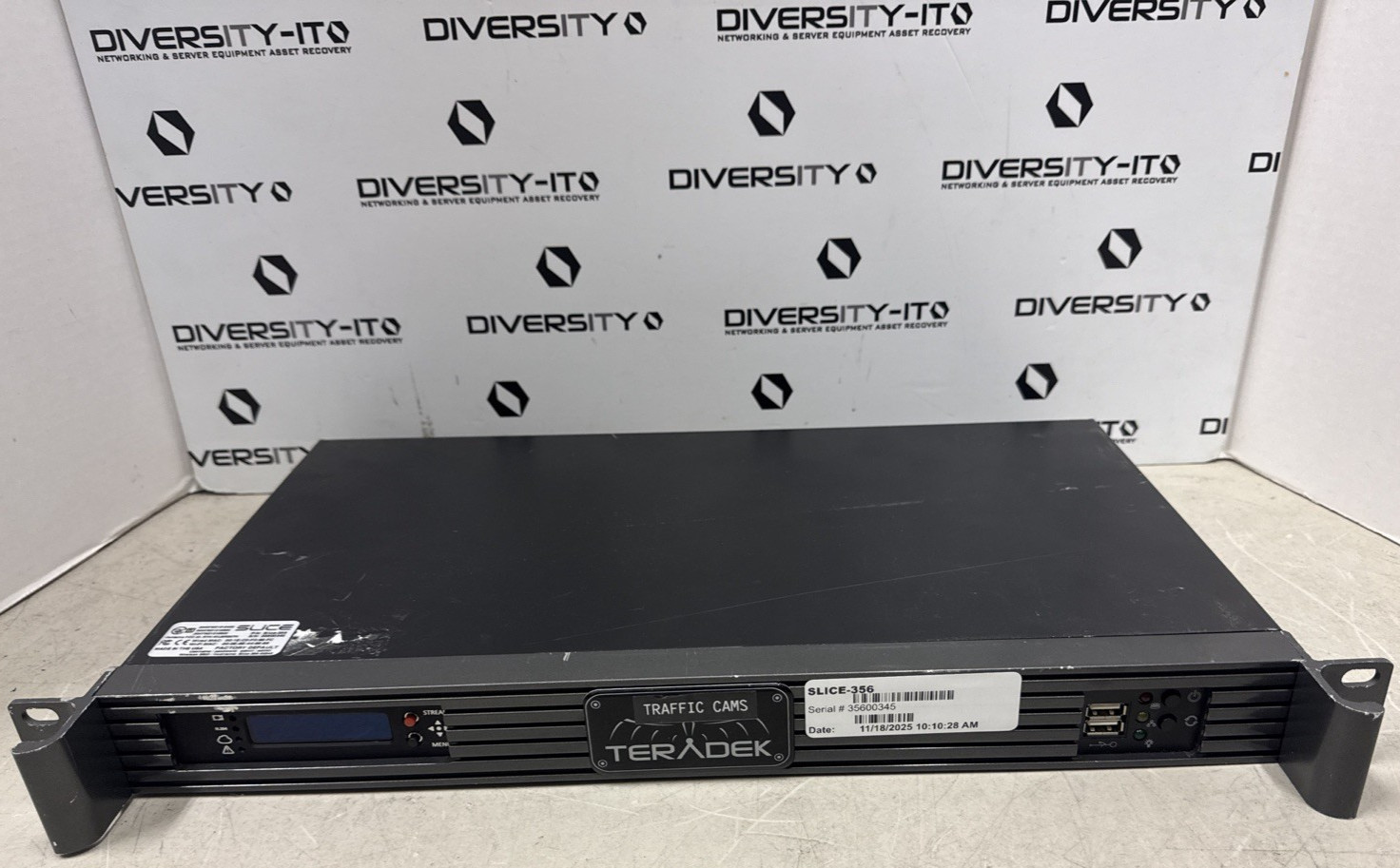 Teradek Slice-356 Rackmount HD-SDI H.264 Decoder