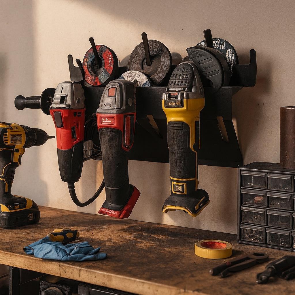 Universal 4.5in Angle Grinder Holder