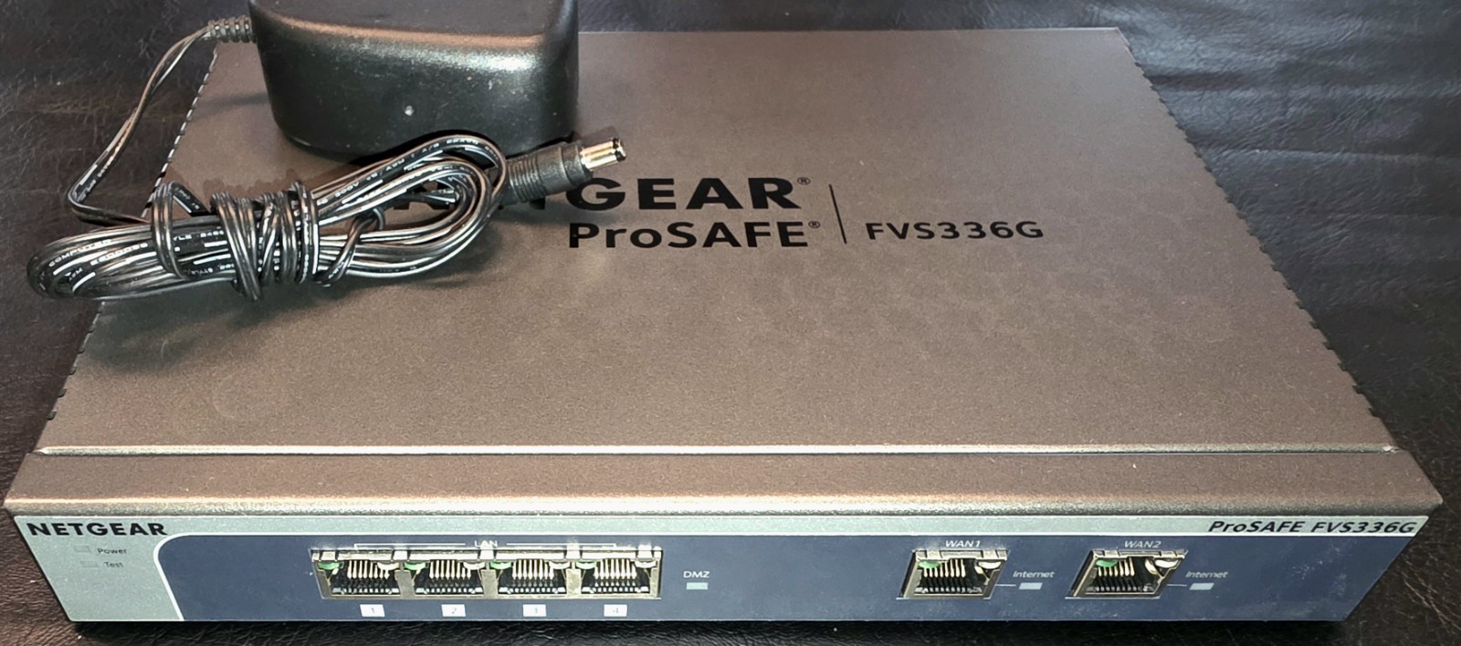 Netgear FVS336G v3 Dual WAN Gigabit SSL VPN Firewall w/ AC Adapter