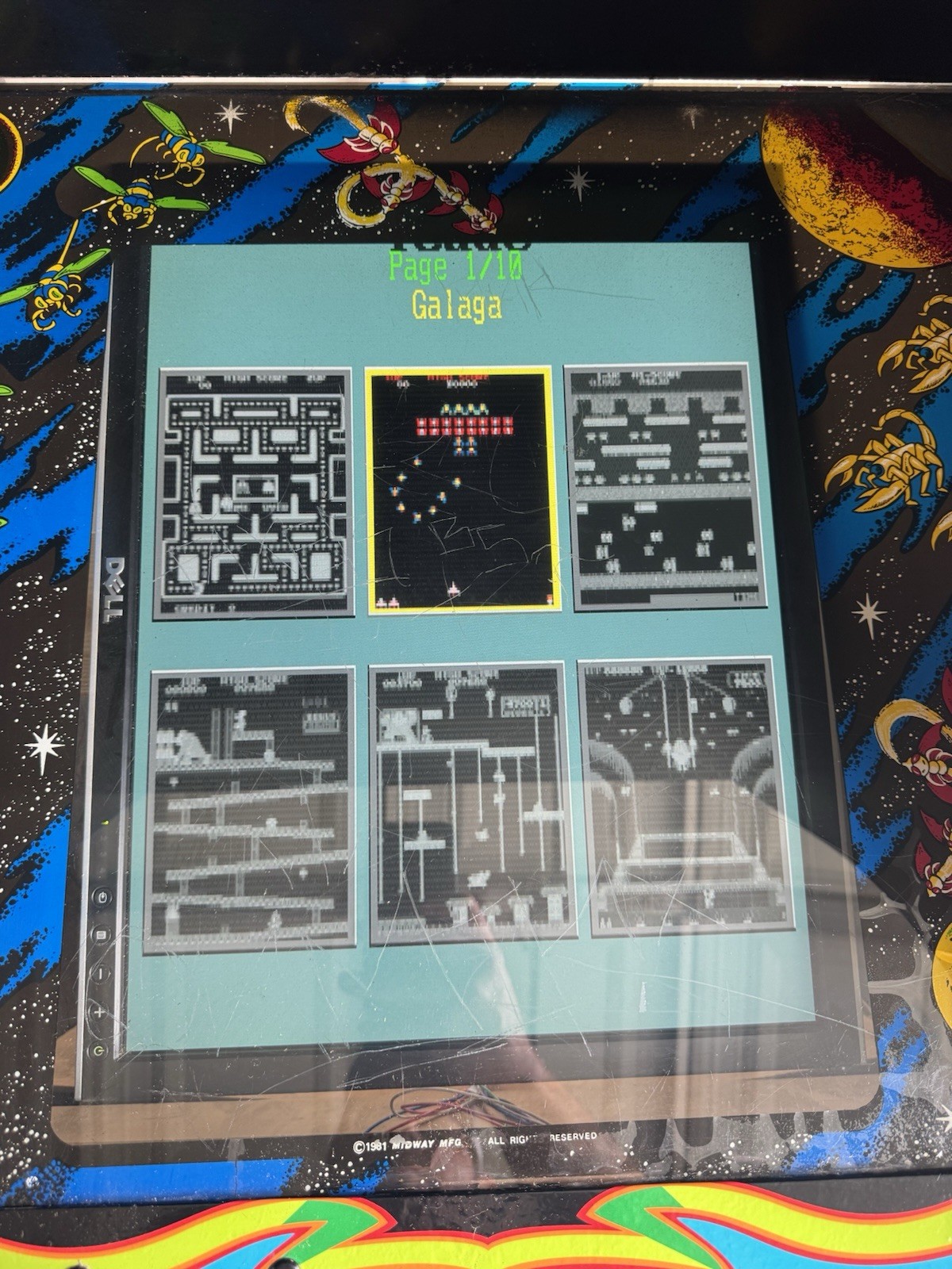 Galaga Arcade Game Plus