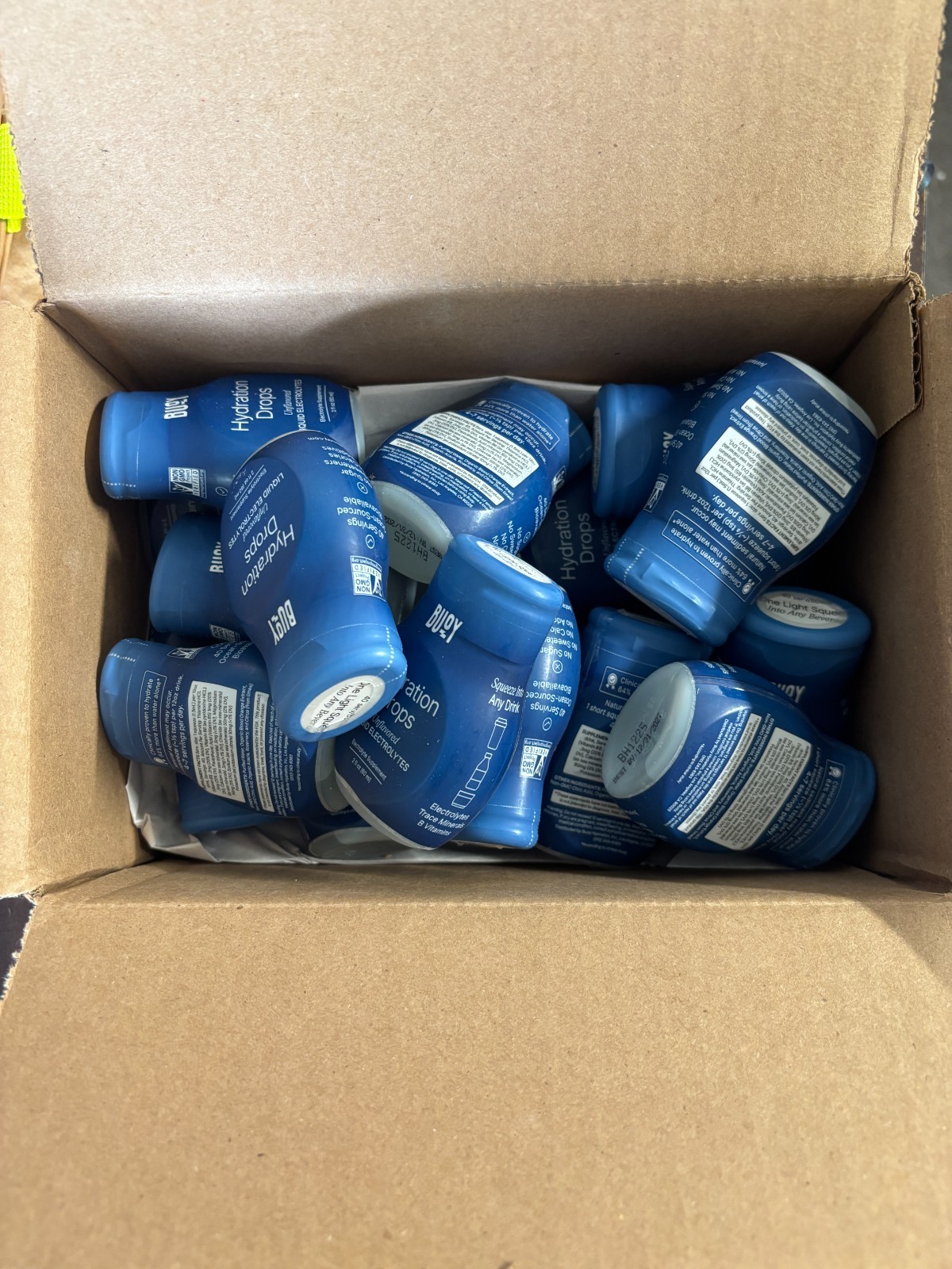 Buoy Hydration Drops 3 Pack Unflavored Liquid Electrolytes