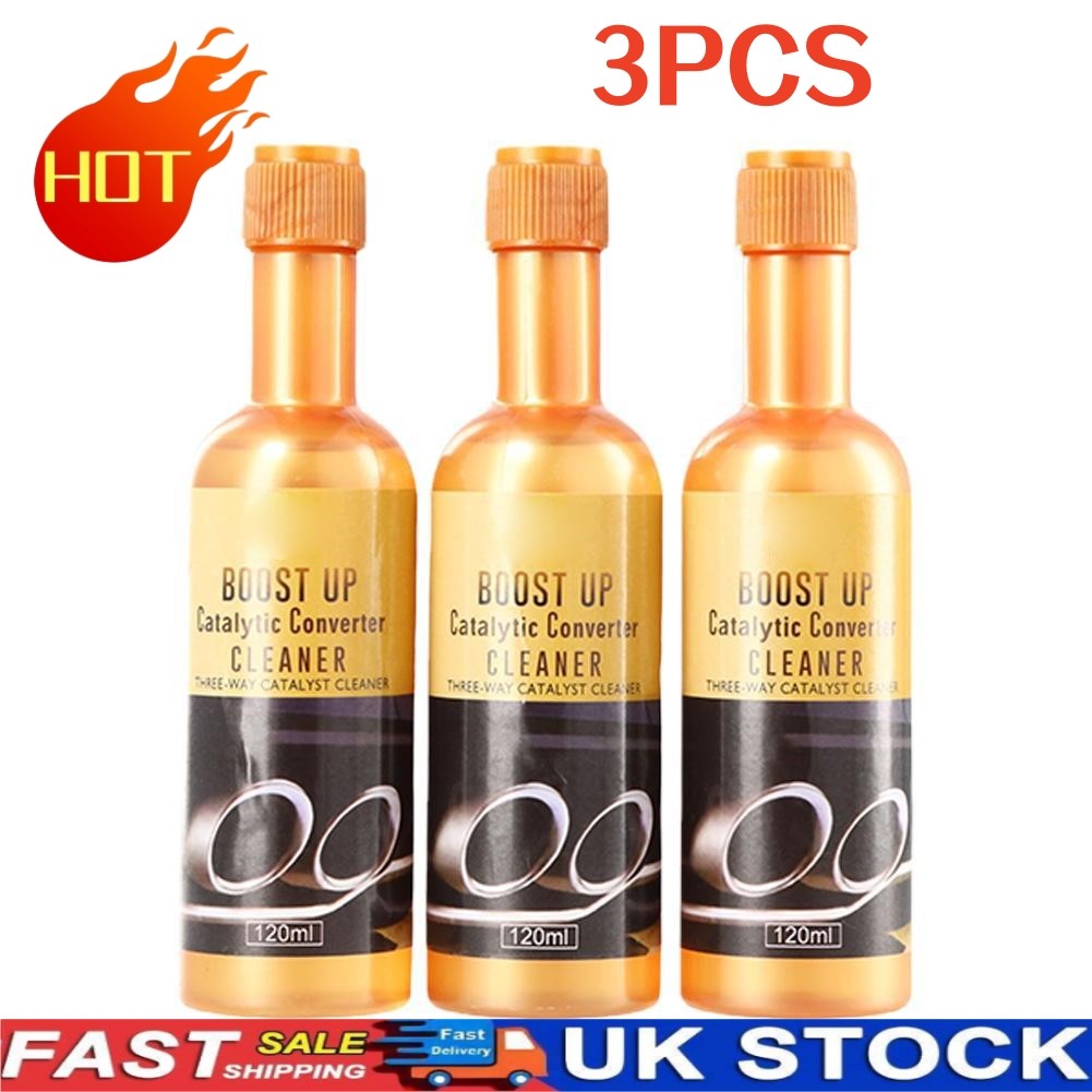 3PCS Car Vehicle Engine Catalytic Converter Cleaner Deep Cleaning Multipurpose🚀