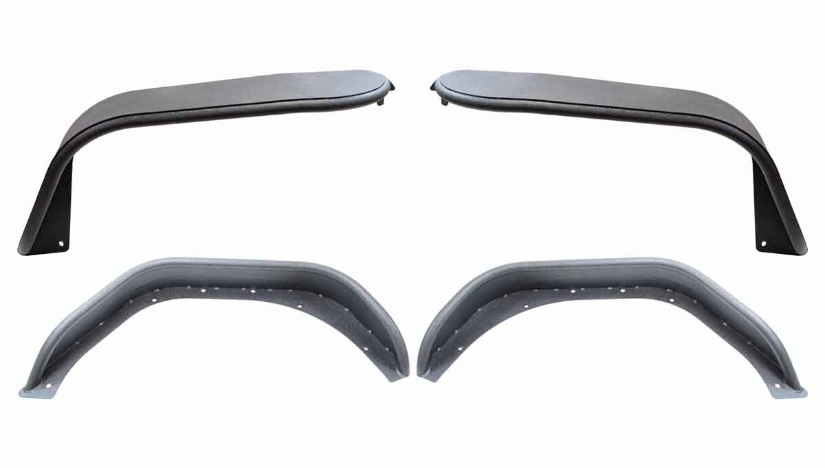 Front & Rear Tube Fenders For Jeep Wrangler JL | Factory Blem | Retails $999