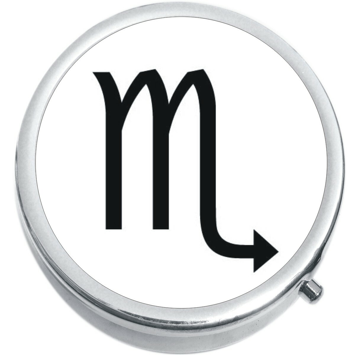 Scorpio Zodiac Medicine Vitamin Compact Pill Box