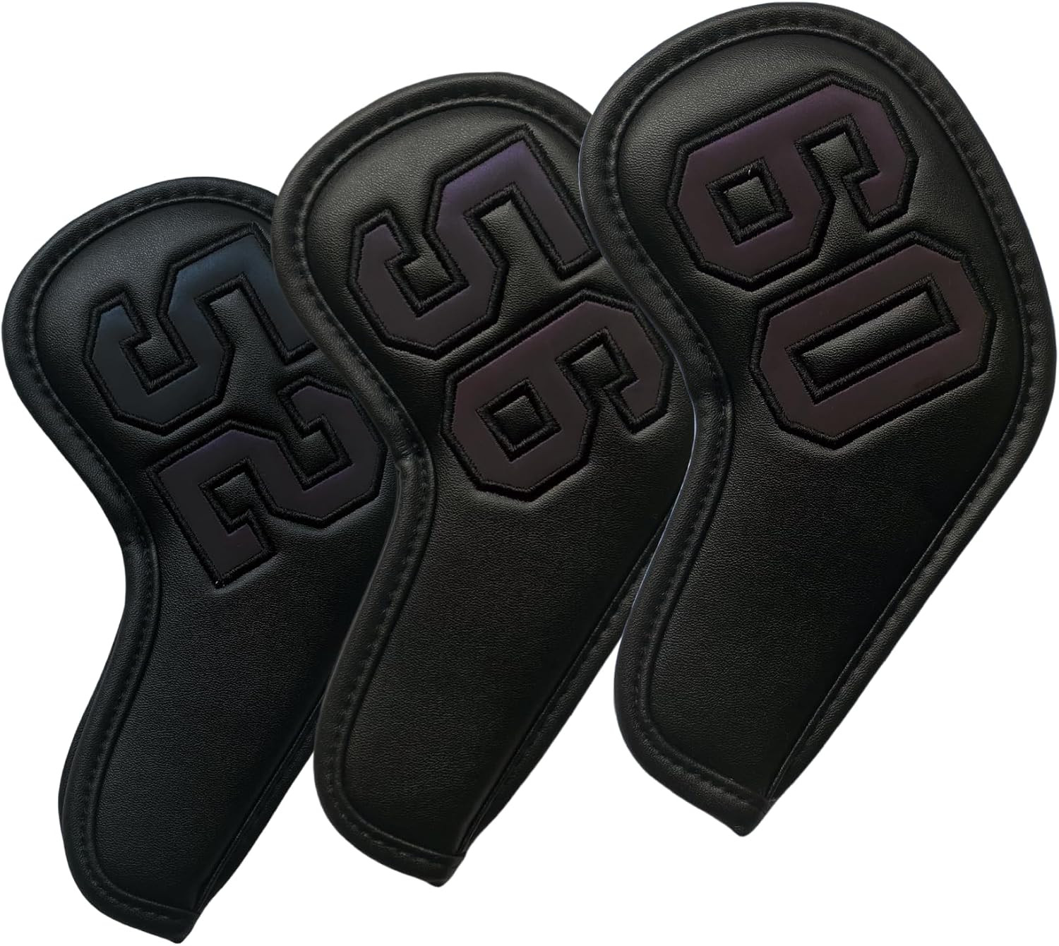 1Pc Magnetic Golf Iron Wedge Head Cover Or Set Golf 52 56 60 Wedge Covers - S...