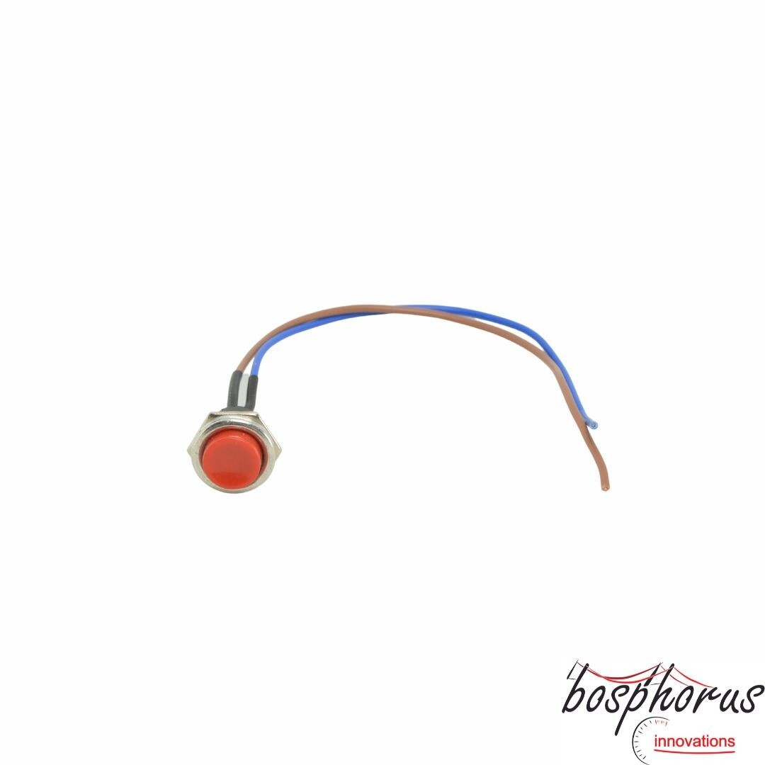 BIG NITROUS MOMENTARY PUSH BUTTON SWITCH RED LINE-LOCK TRANSBRAKE PURGE
