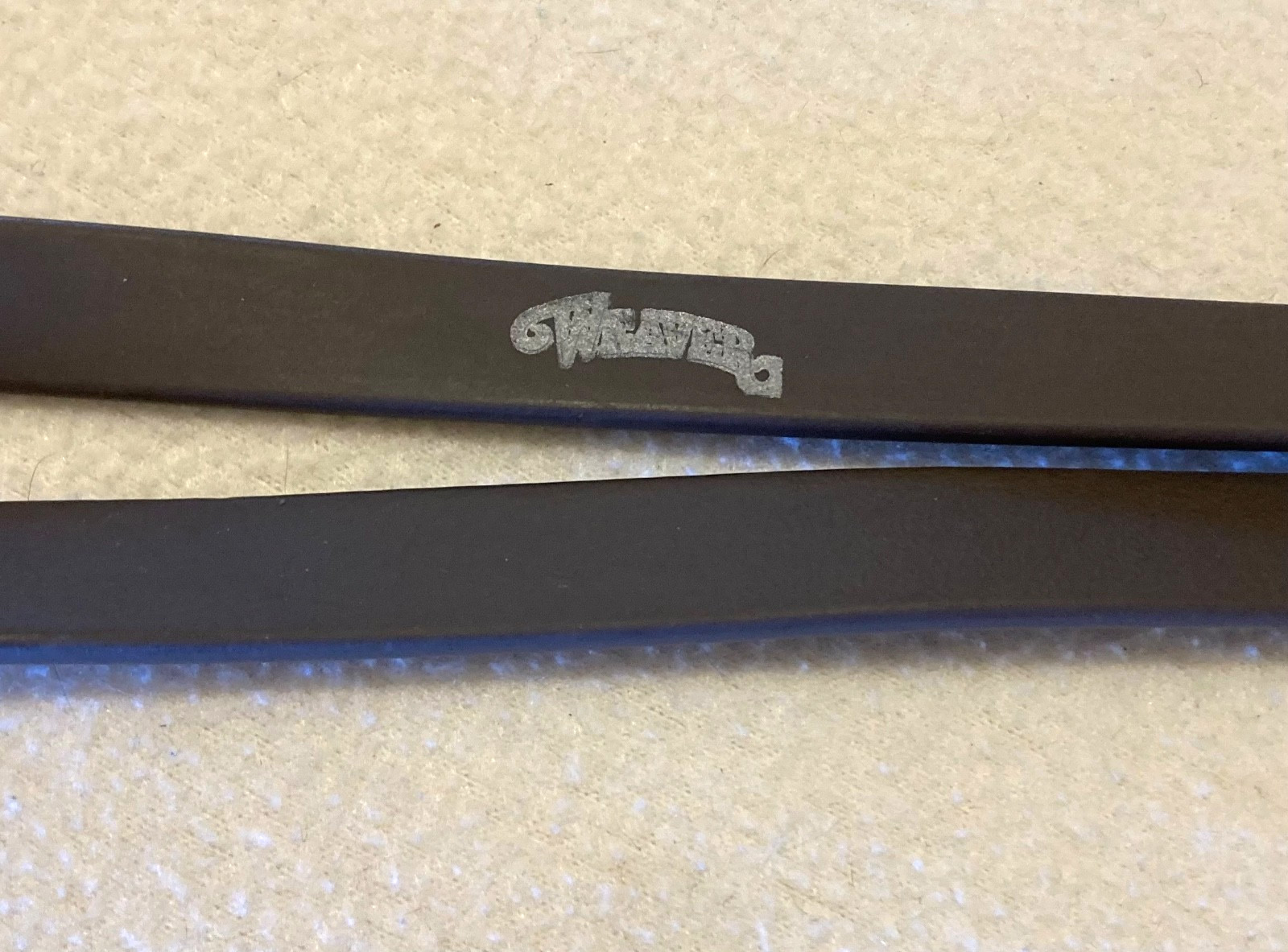 Weaver Brown Beta Biothane Split Western Horse Reins- 7'