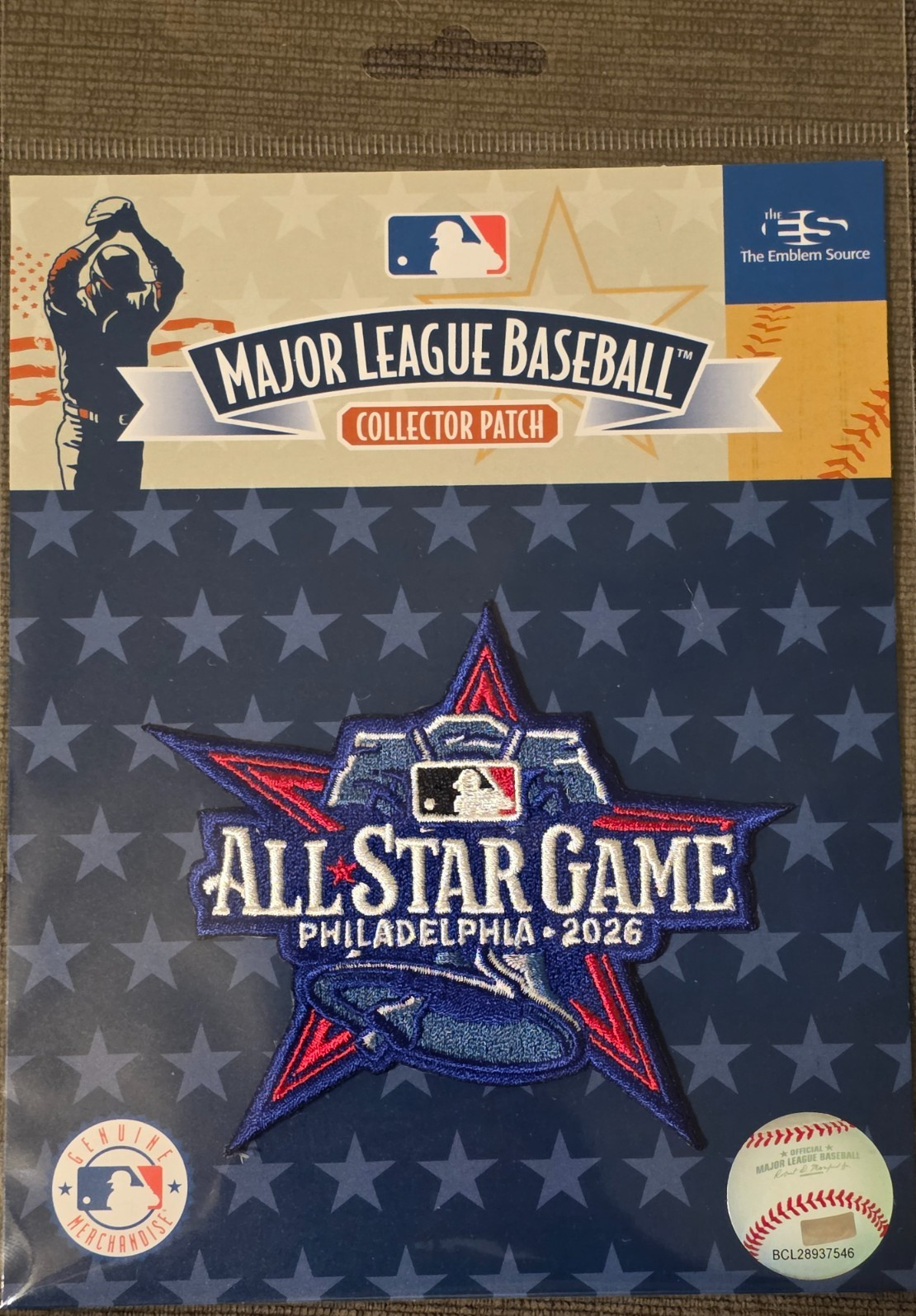 2026  ALL Star Patch baseball jersey patch 250 USA allstar Philadelphia Phillies