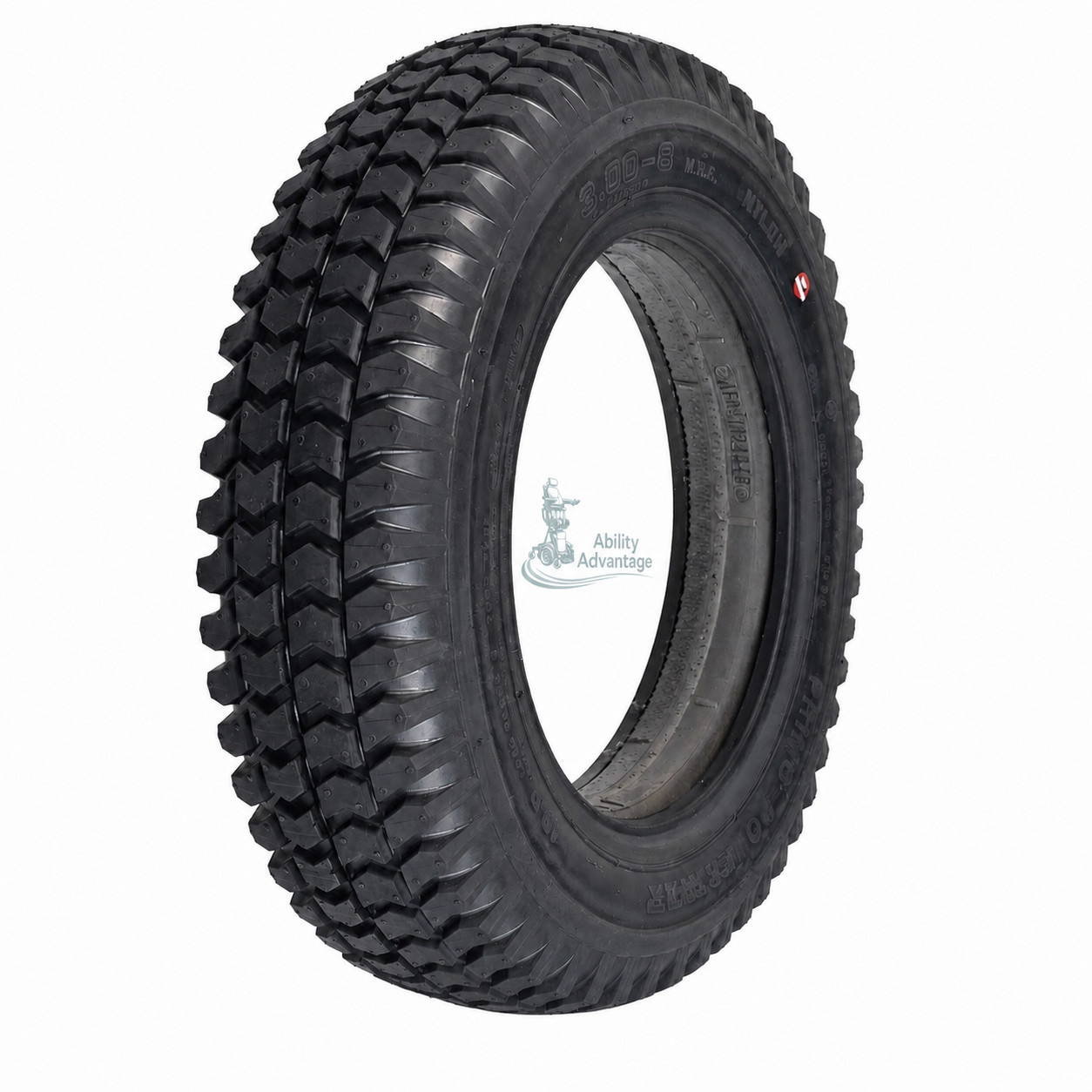 PERMOBIL Primo PowerTrax tire 14”x3”  FOAM FILLED TIRES (3.00-8) F3,F5,M3,M5,M1