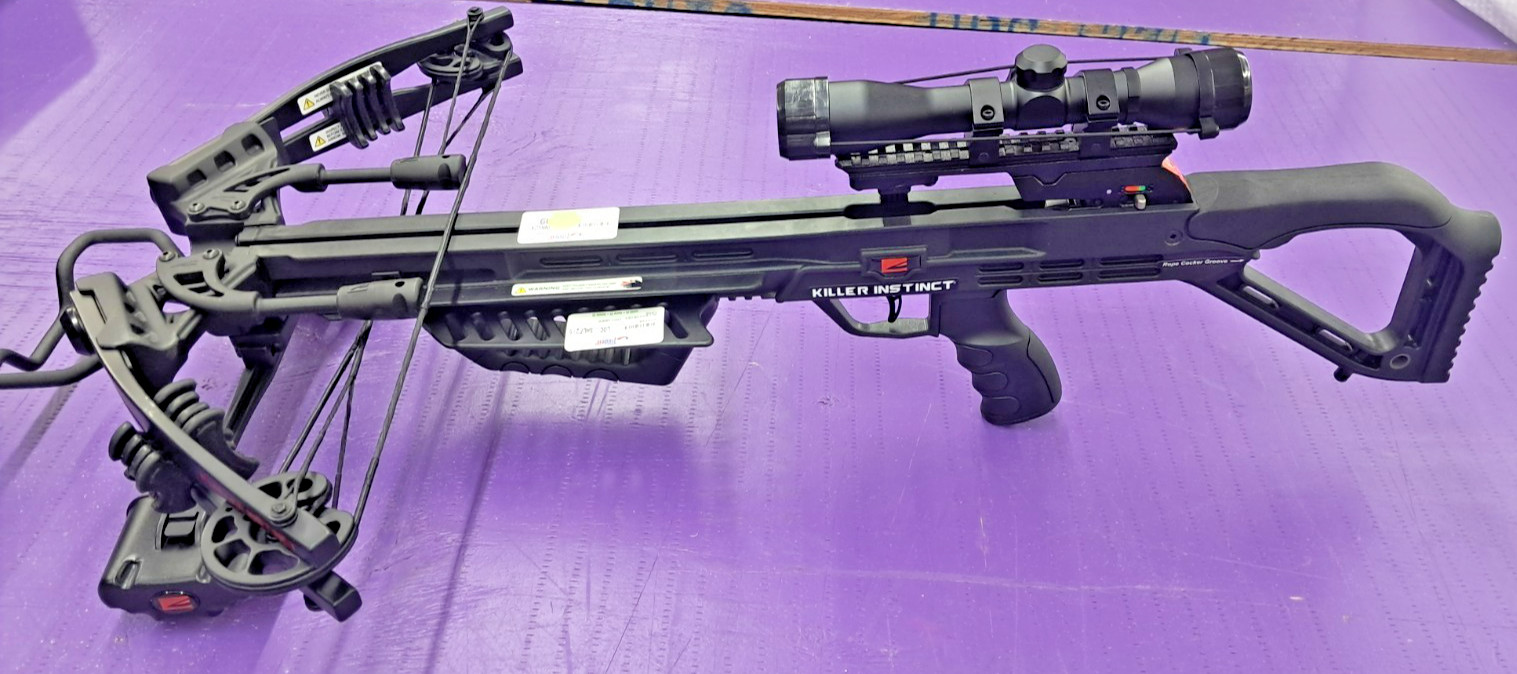 Killer Instinct 2000c Crossbow Kit W/Scope/ Hard Case