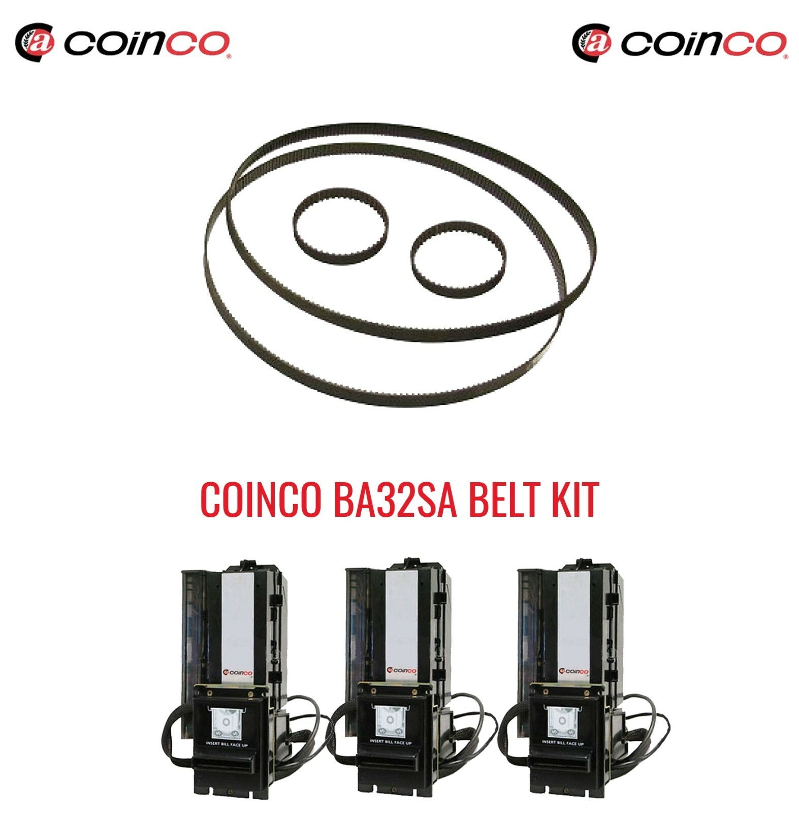 Coinco BA32SA Bill Validator/Bill Acceptor Belt Kit