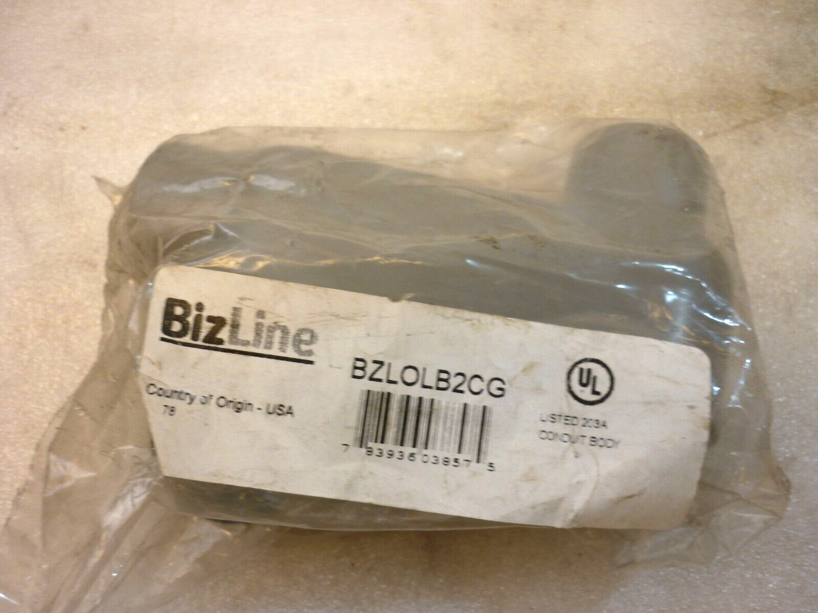 Bizline Conduit Body Type: LB "R" Series, pn BZLOLB2CG