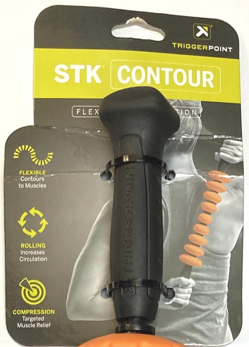 STK Contour TriggerPoint Compression Muscle Back Relief Massage Bar Stick Roller