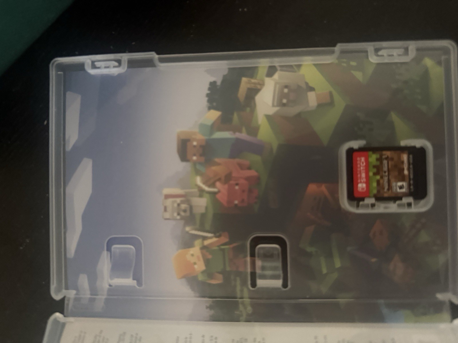Nintendo Switch Lite Turquoise Bundle w/ Case, Adapter Minecraft & Mario Odyssey