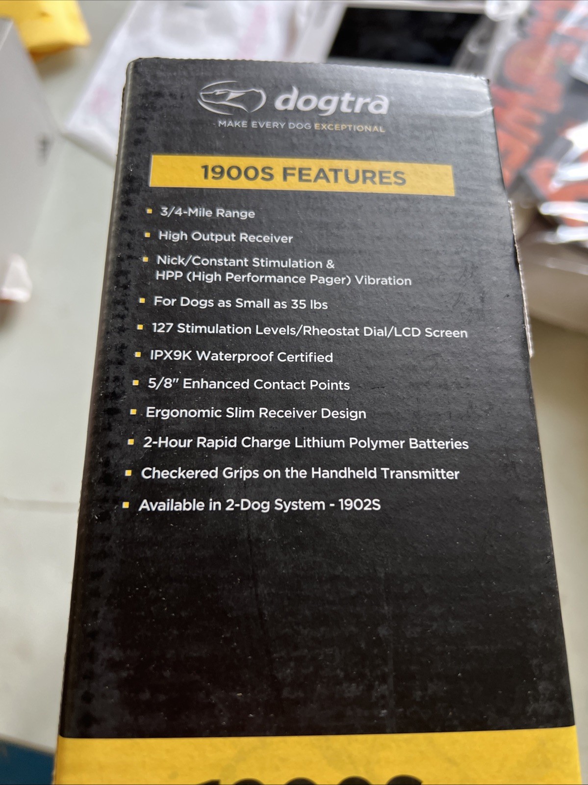 Dogtra 1900S Security Sensor Black New In Box