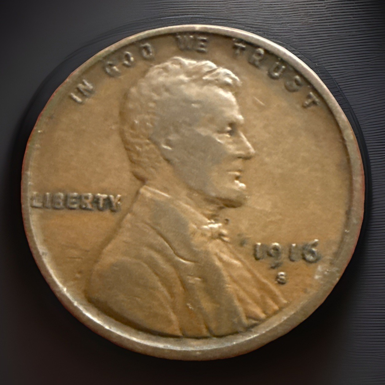 1916-S Problem Free Lincoln Wheat Cent Penny Semi-Key Date Fast Shipping
