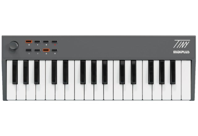 Midiplus TINY TINY+ 32 Key MIDI Keyboard Drum Pad Knob Beat Maker Music Studio