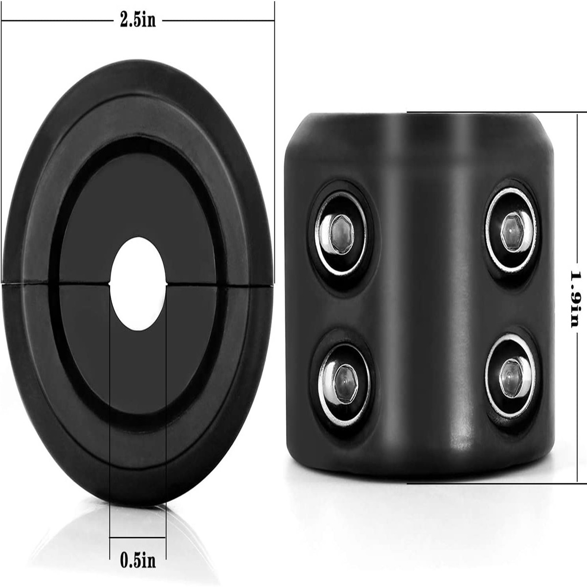 Winch Stopper for Cable For KFI ATV Winch Cable Hook Rope Hawse Bumper