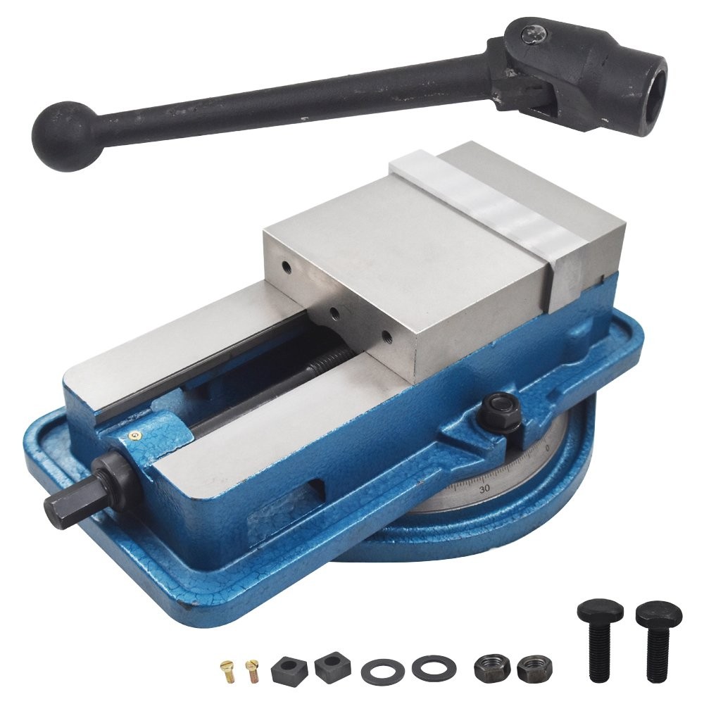 .002“Precision Milling Drilling Machine 6x5.9" Lockdown CNC Milling Machine Vis