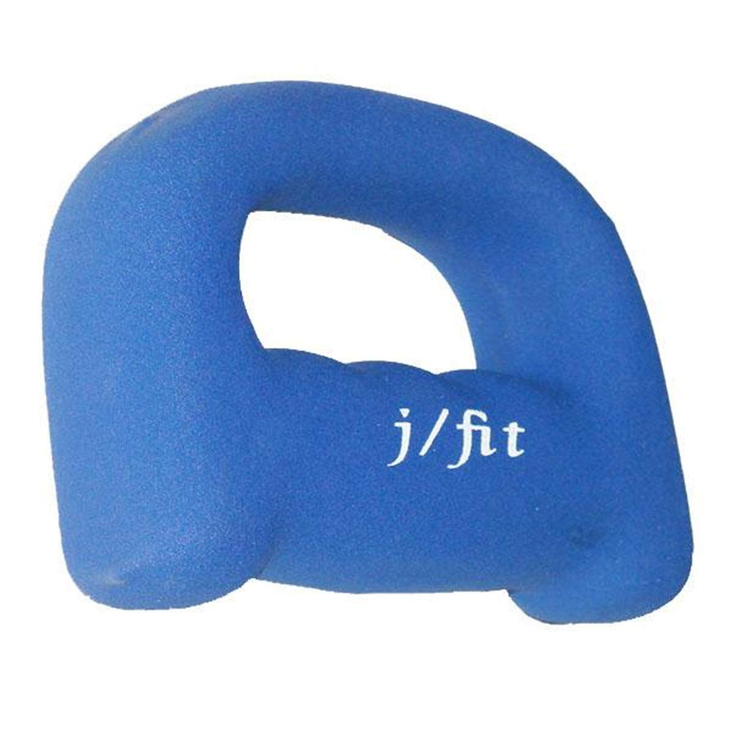 JFIT Neoprene D-Grip Dumbbell Weight, 5LB