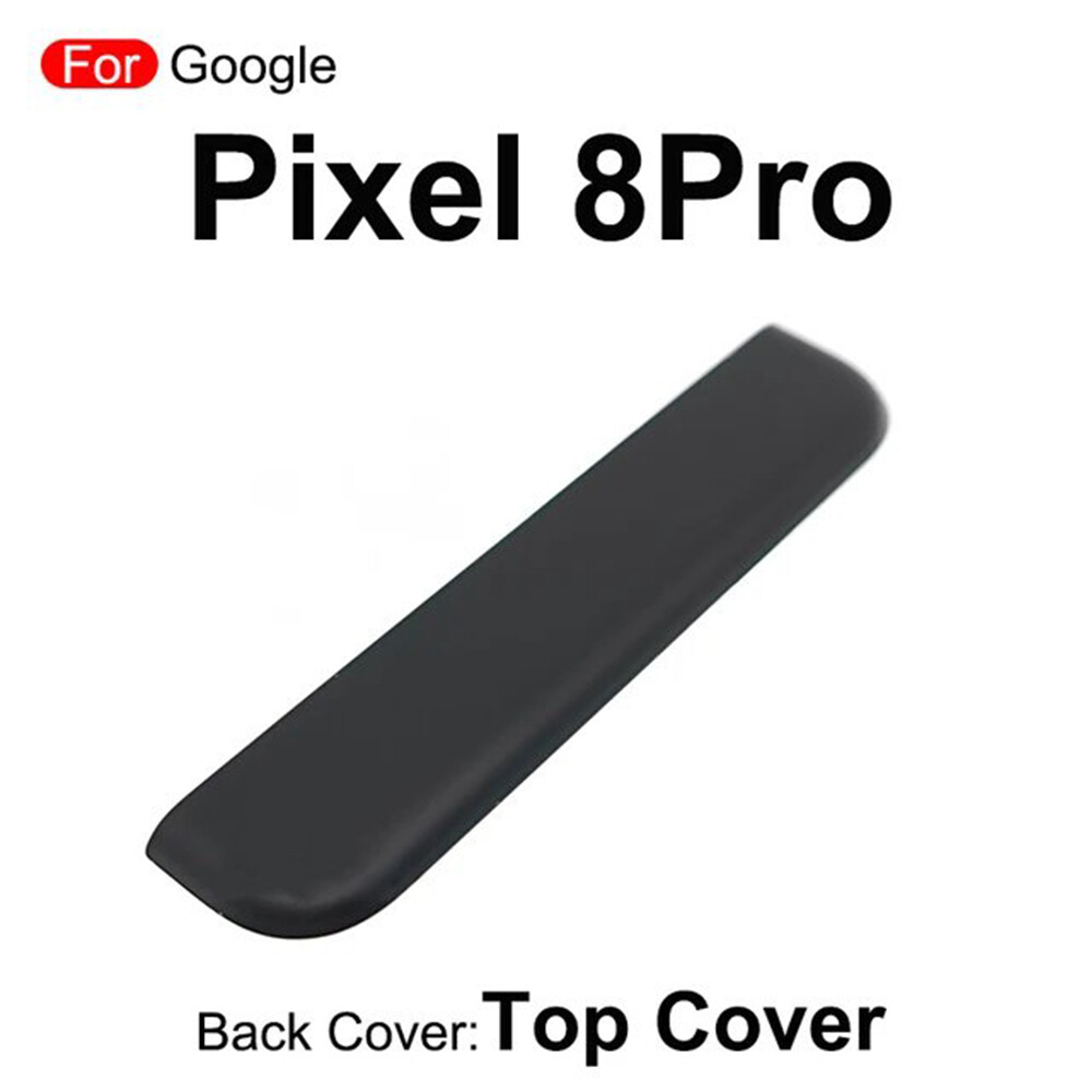 For Google Pixel 8 Pro Top Upper Rear Back Cover Glass Strips Replacement Parts