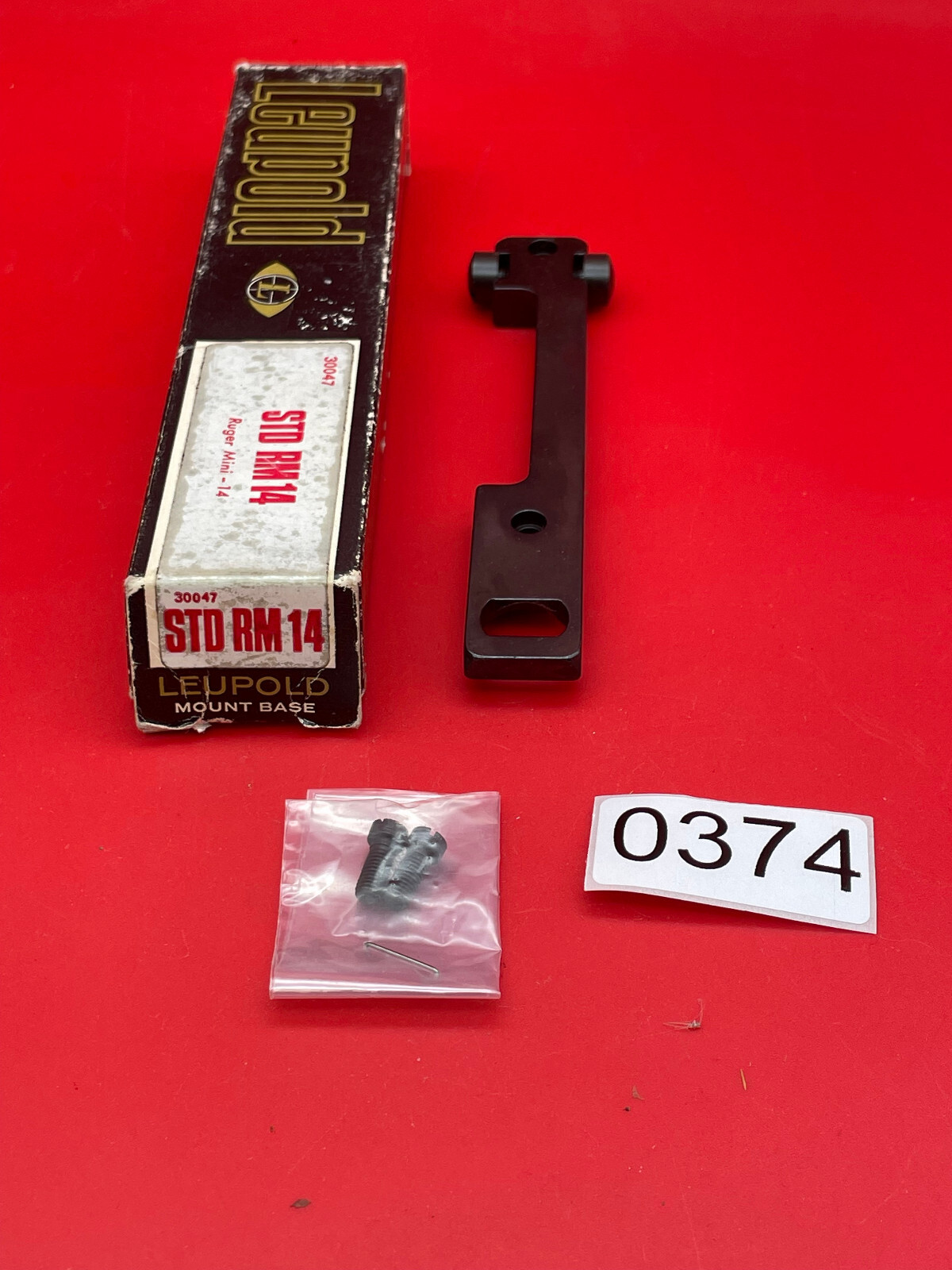Leupold Mini 14 Scope Base #30047 New! (#0374)