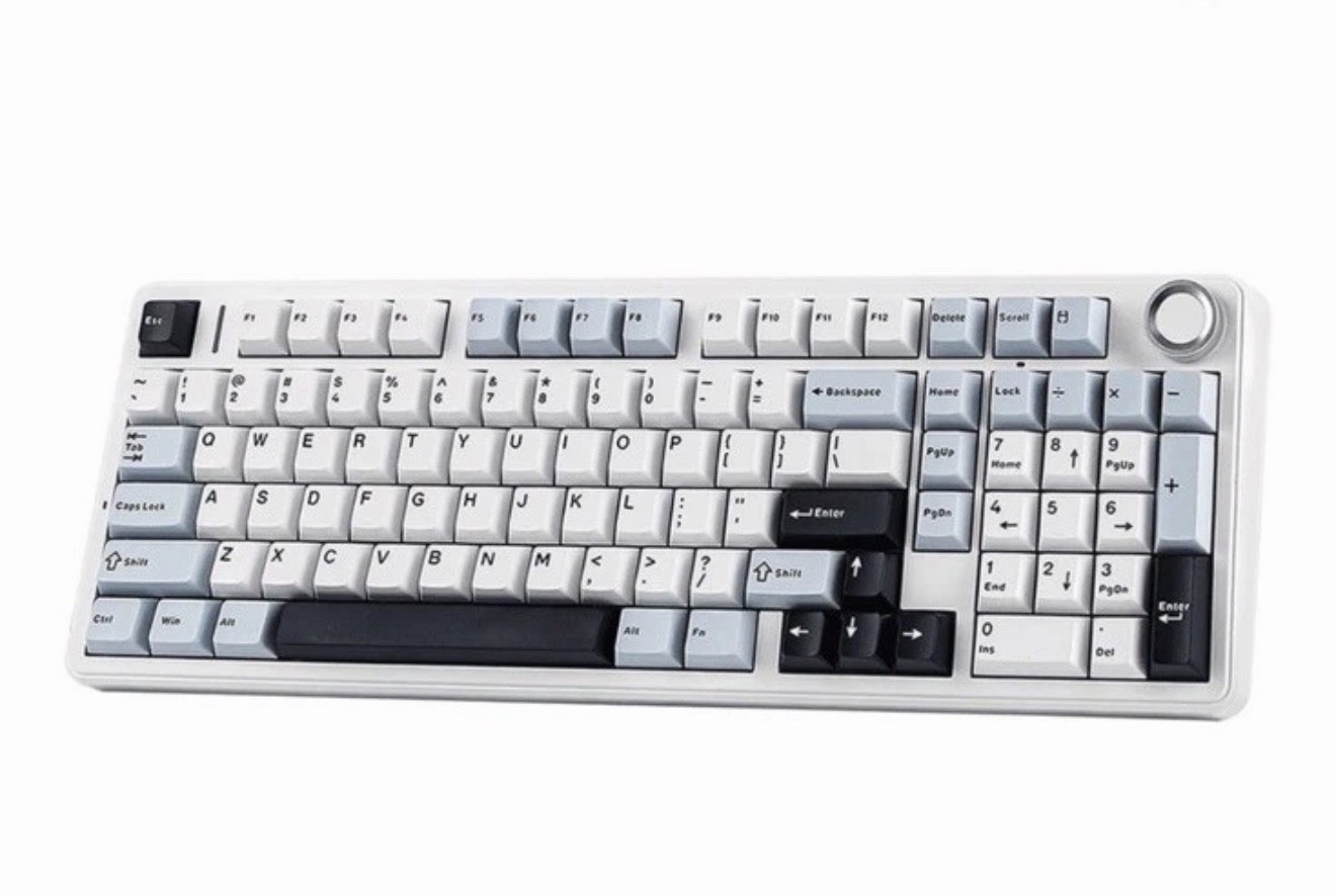 AULA F99 PRO BLUE/WHITE Wireless Mechanical Gaming Keyboard | NEXT DAY SHIP