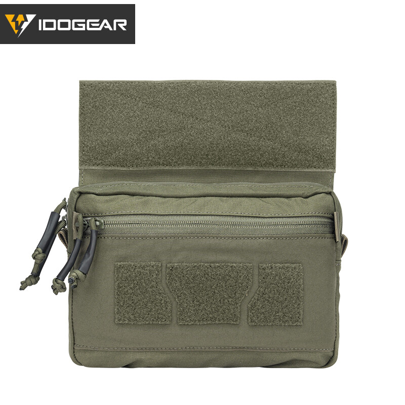 IDOGEAR Tactical Dangler Drop Pouch FERRO DOPE Abdominal Fanny Pack Hunting Gear