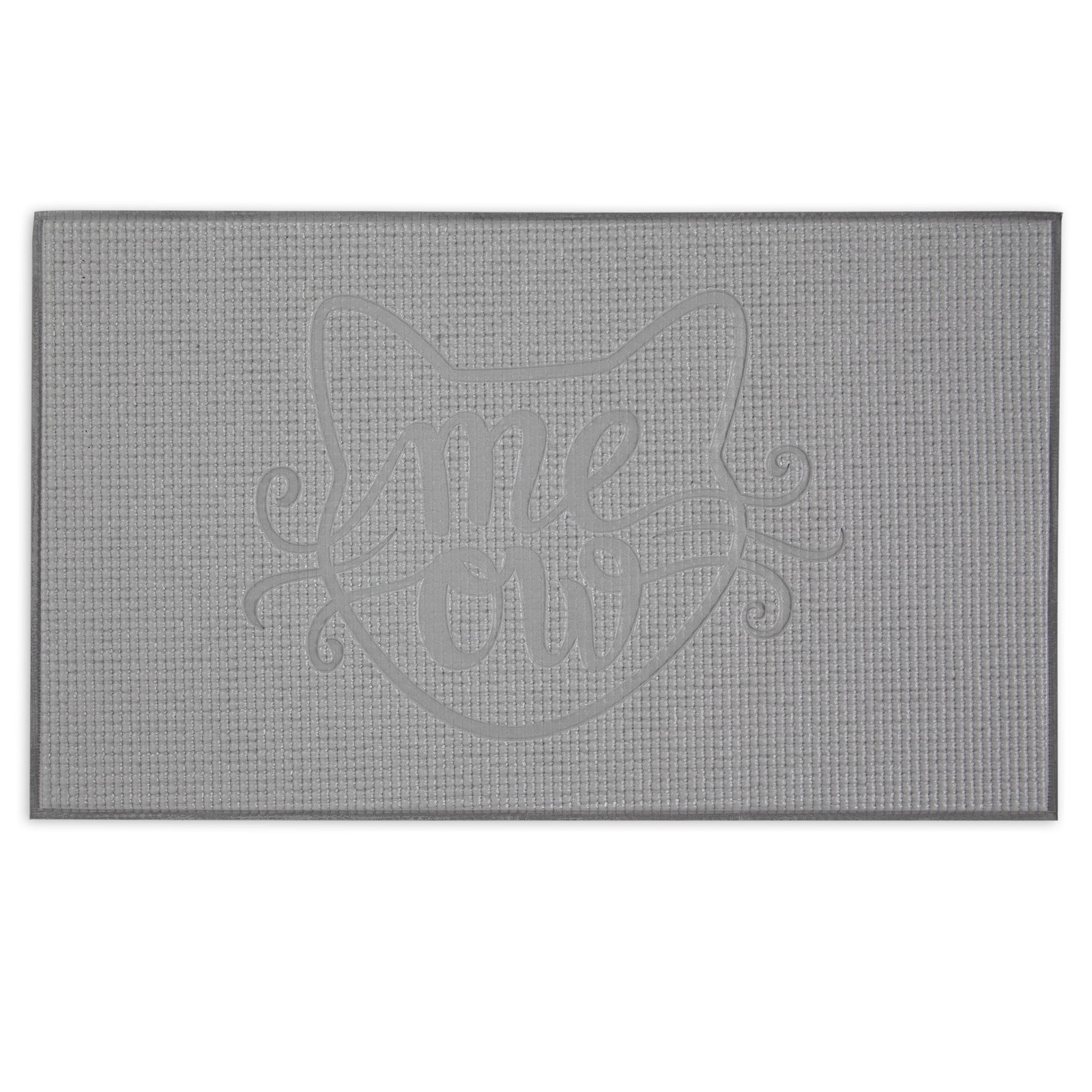 Aspen Pet Foam Pet Bowl Mat for Cats, 19 inches x 11.5 inches