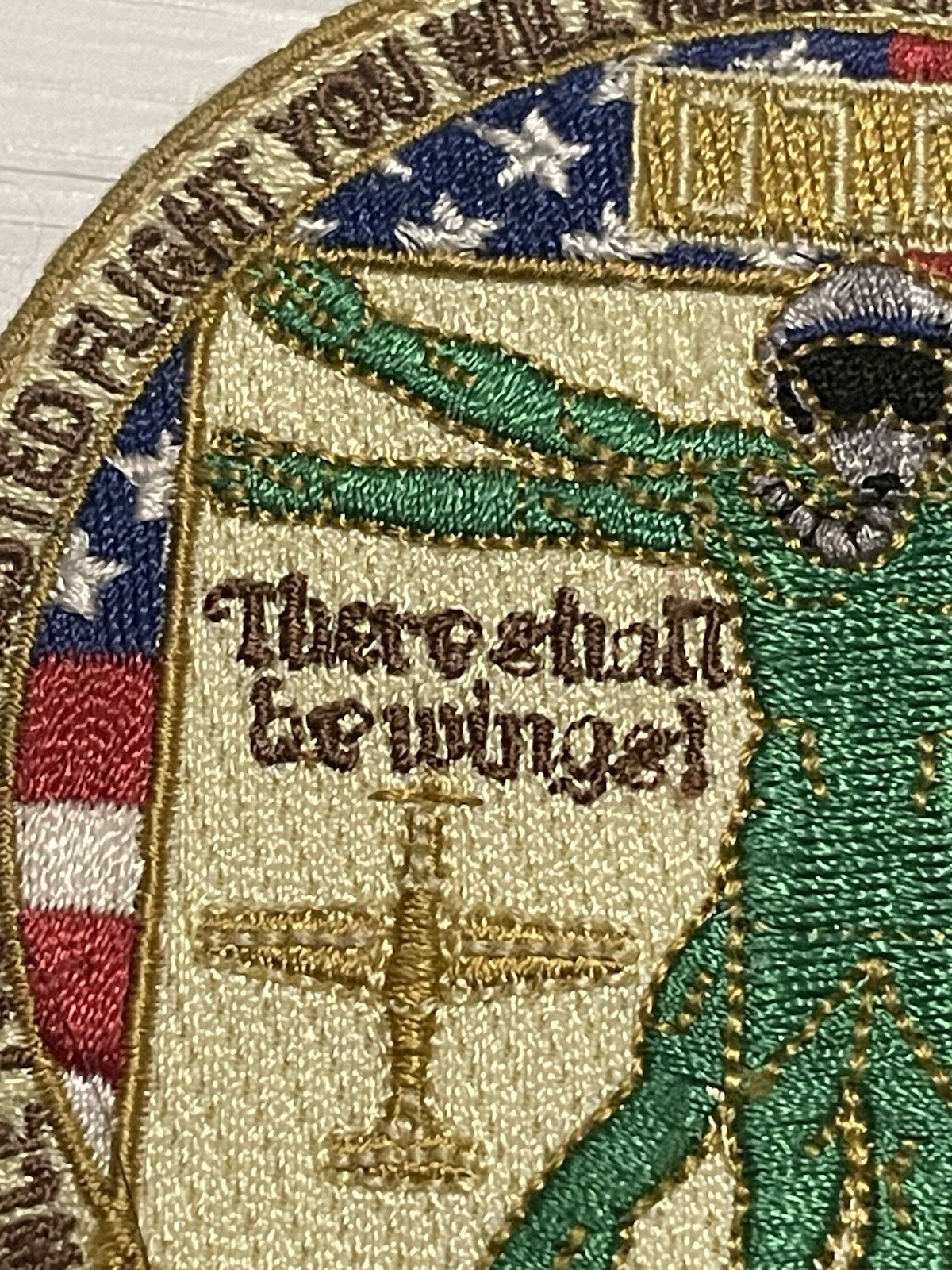 USAF Pilot Training Class Patch 07 02 Uniform Worn Once You Have Tasted Flight