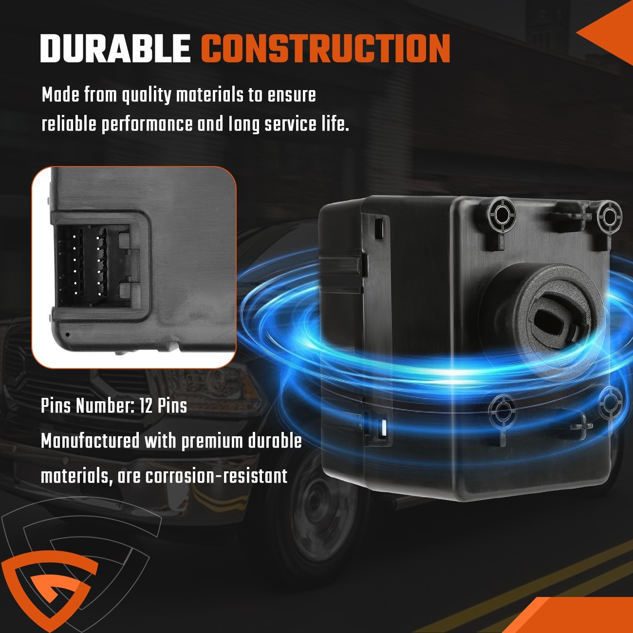 for 2009-15 Dodge Ram 1500 WIN Module Wireless Ignition Node Programmed w/ Keys