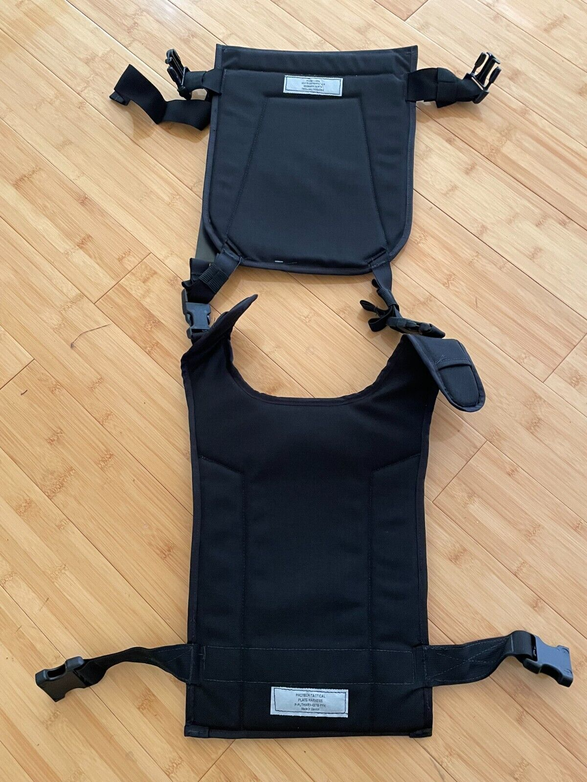 PROTECH TACTICAL Plate harness P-PLTHARN 8X10 Black Molle Adjustable Buckle