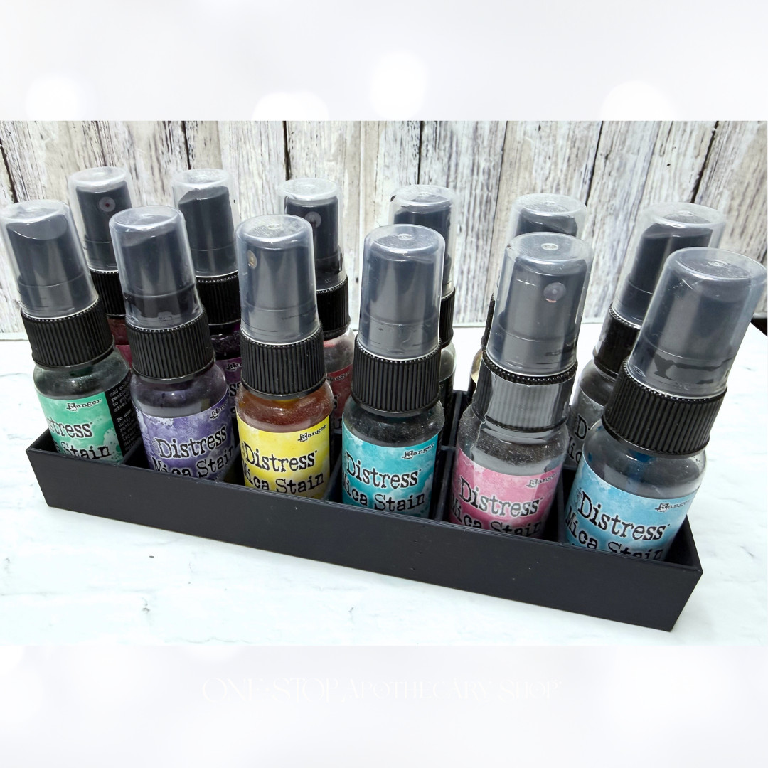 The INK SPRAY TRAY Organizer Craft Tim Holtz Dylusions 3D Printed 1oz BLACK